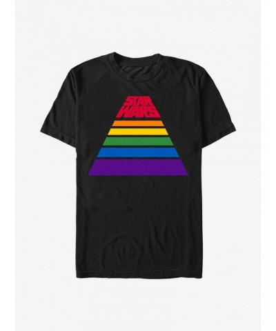 Star Wars Rainbow Classic T-Shirt $5.90 T-Shirts