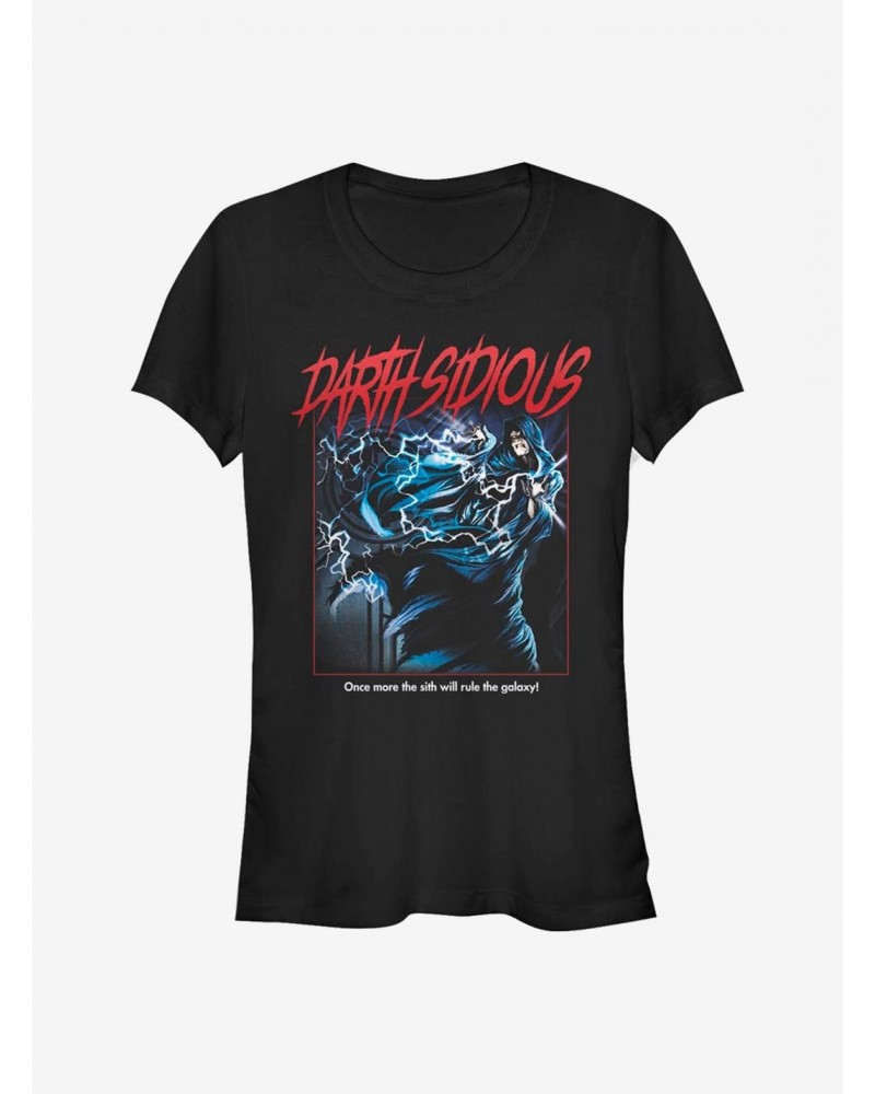 Star Wars Sidious Horror Girls T-Shirt $7.93 T-Shirts