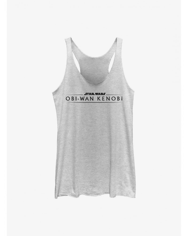 Star Wars Obi-Wan Kenobi Logo Girls Tank $6.22 Tanks