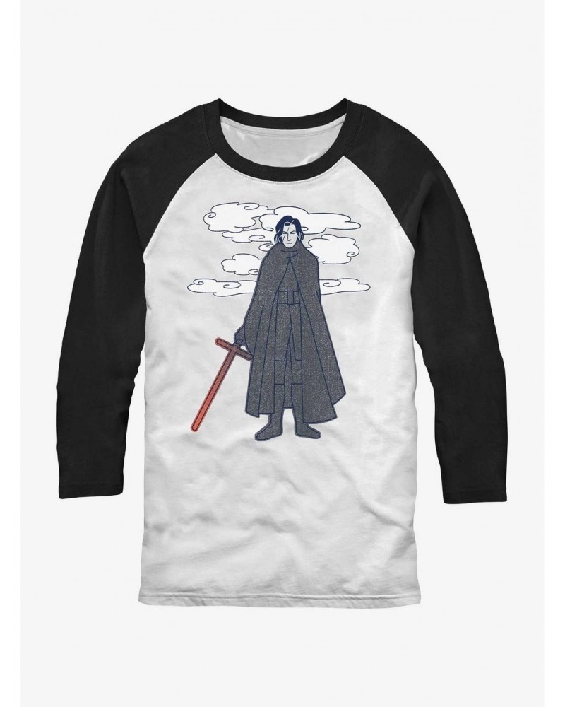 Star Wars: The Force Awakens Kylo Ren Raglan T-Shirt $10.40 T-Shirts