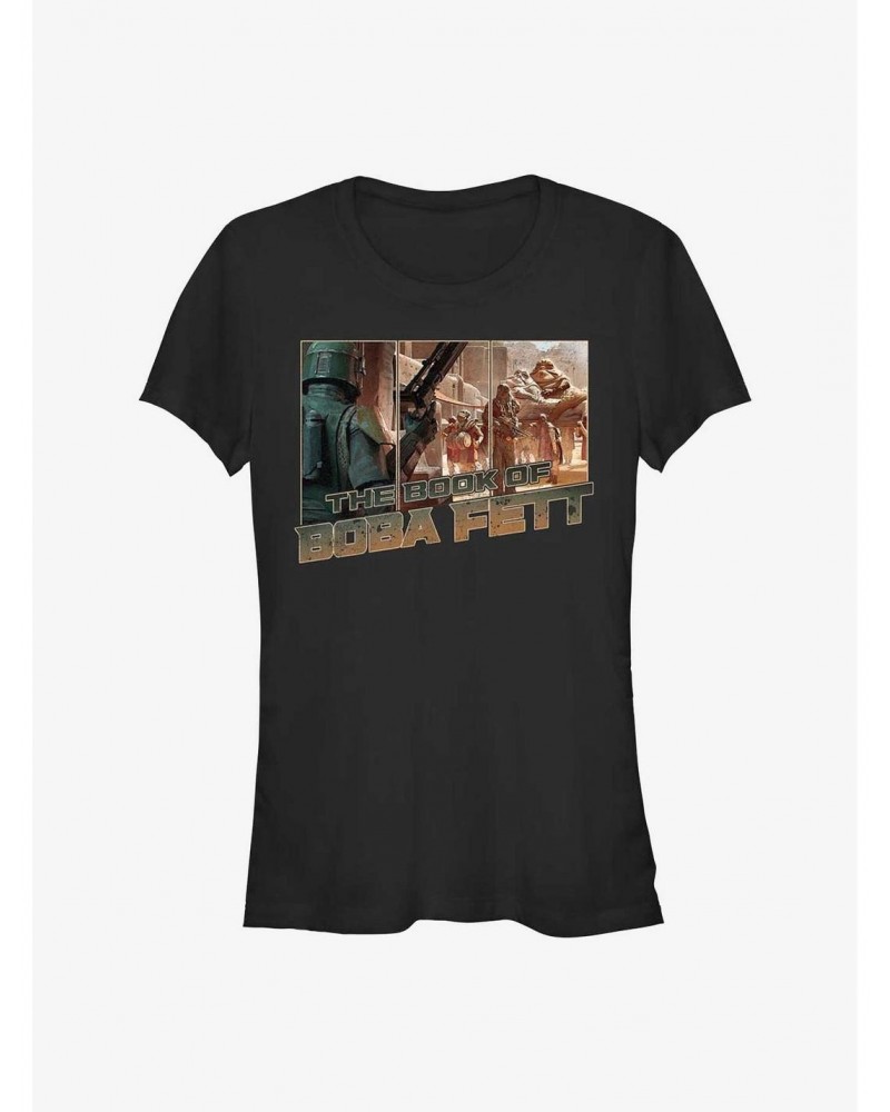 Star Wars The Book Of Boba Fett Desert Rules Girls T-Shirt $7.12 T-Shirts