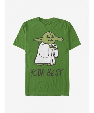 Star Wars Yoda Best Doodle T-Shirt $4.97 T-Shirts