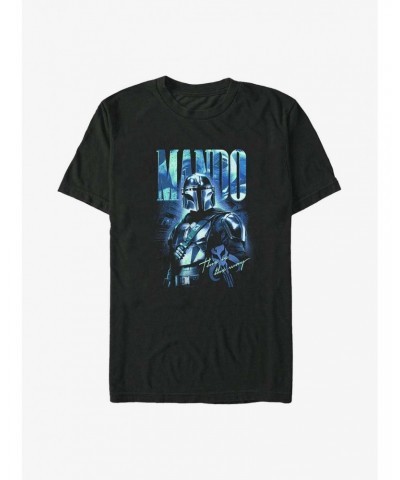 Star Wars The Mandalorian Big Mando Big & Tall T-Shirt $11.24 T-Shirts