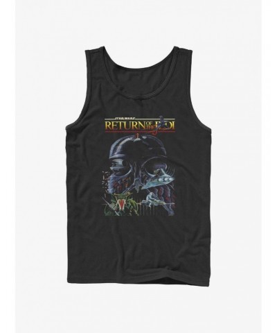 Star Wars Return of the Jedi 40th Anniversary Concept Cover Art Tank $7.37 Tanks