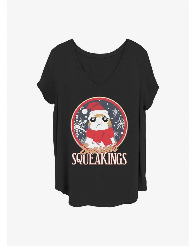 Star Wars: The Last Jedi Porg Squeakings Girls T-Shirt Plus Size $6.94 T-Shirts