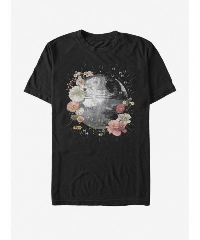 Star Wars Floral Death Star T-Shirt $5.75 T-Shirts