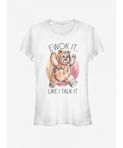 Star Wars Ewok It Girls T-Shirt $5.34 T-Shirts