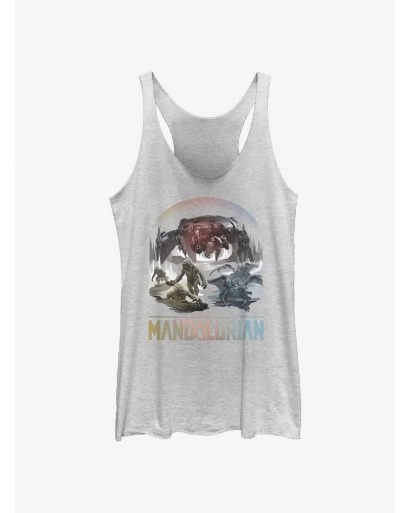 Star Wars The Mandalorian The Living Waters in the Mines of Mandalore Girls Tank $8.08 Tanks