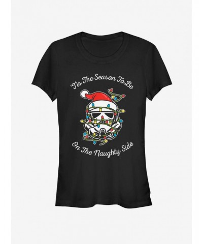 Star Wars Tis The Season Girls T-Shirt $7.77 T-Shirts