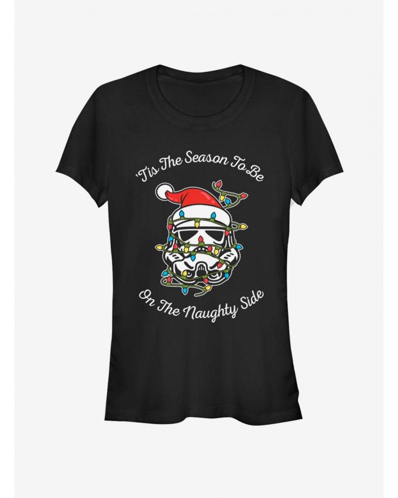 Star Wars Tis The Season Girls T-Shirt $7.77 T-Shirts