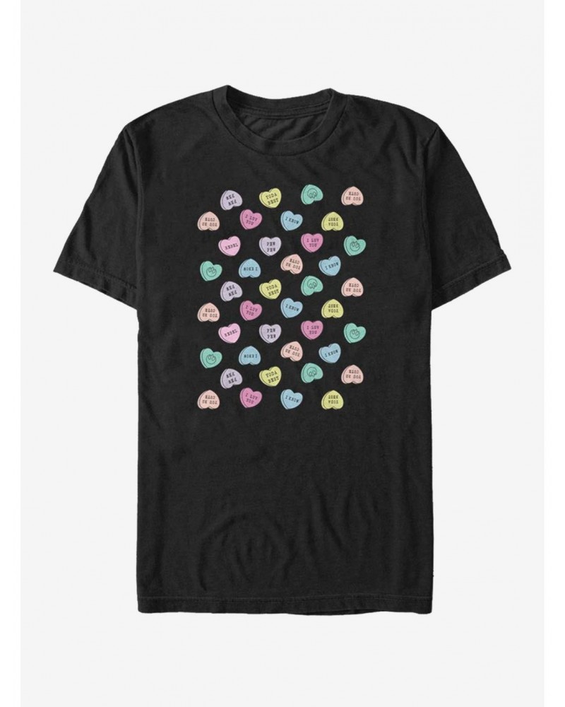 Star Wars Candy Hearts T-Shirt $5.44 T-Shirts