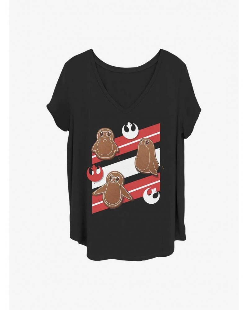 Star Wars: The Last Jedi Ginger Porgs Girls T-Shirt Plus Size $9.02 T-Shirts