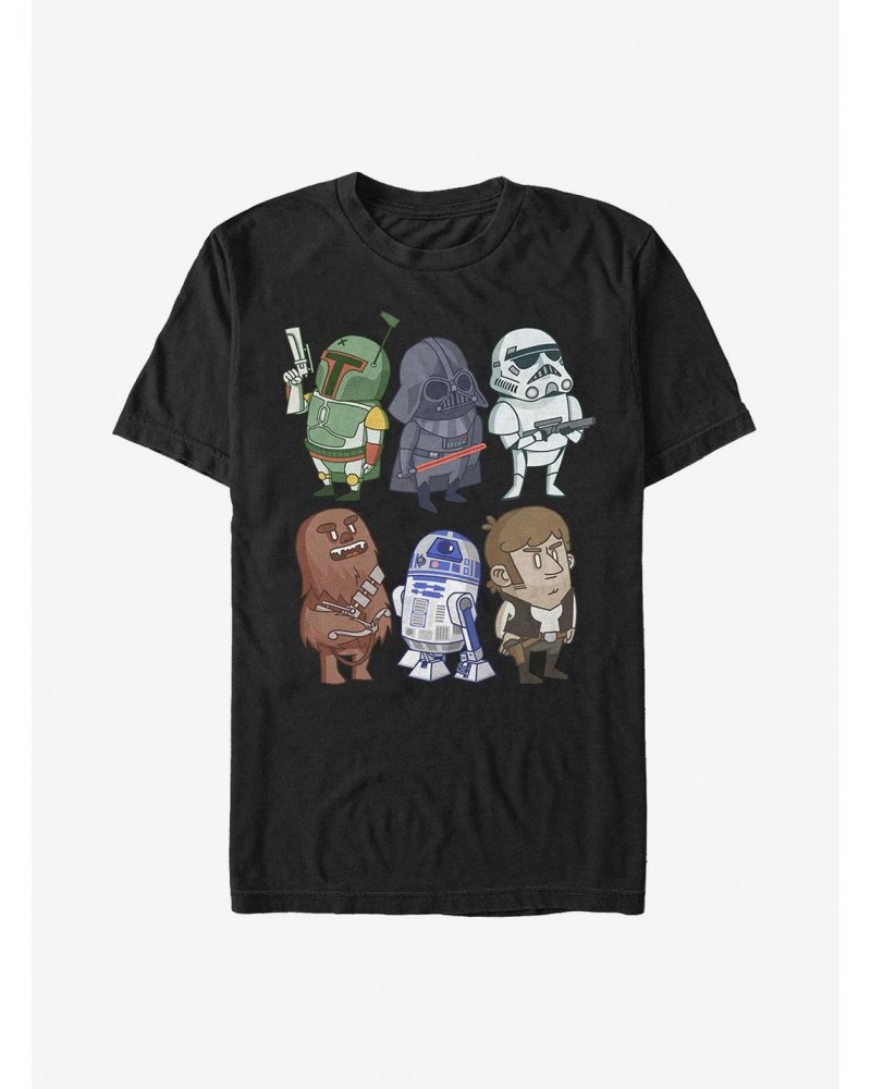 Star Wars Doodles T-Shirt $6.06 T-Shirts