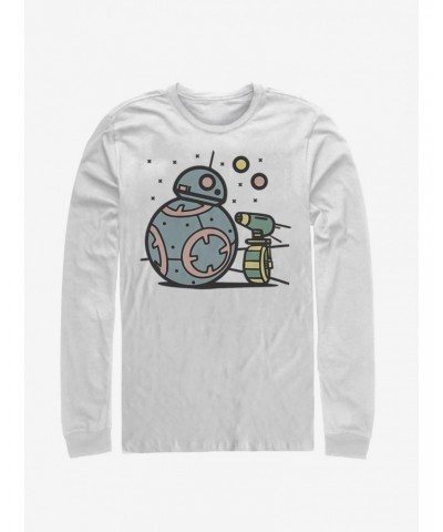 Star Wars Episode IX The Rise Of Skywalker Droid Team Long-Sleeve T-Shirt $7.90 T-Shirts