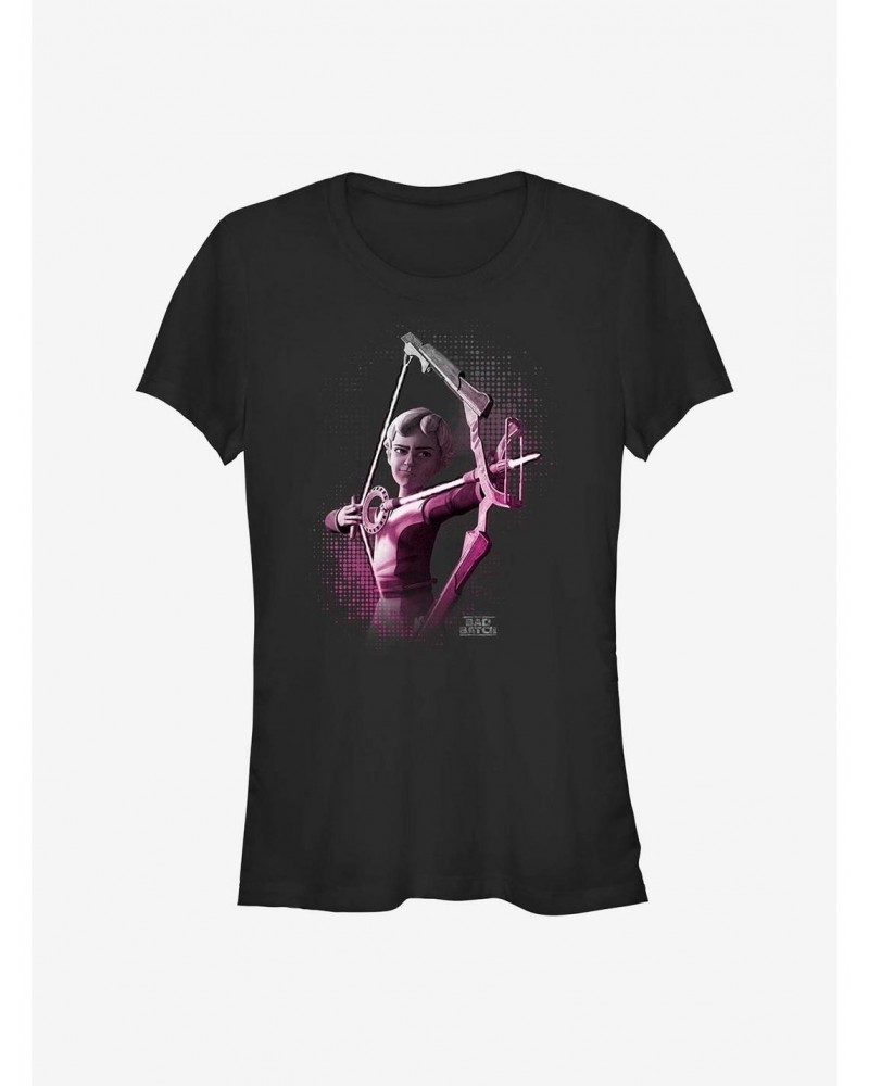 Star Wars: The Bad Batch Omega Bow Girls T-Shirt $5.82 T-Shirts