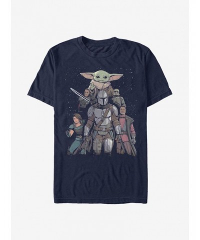 Star Wars The Mandalorian Poster T-Shirt $5.75 T-Shirts