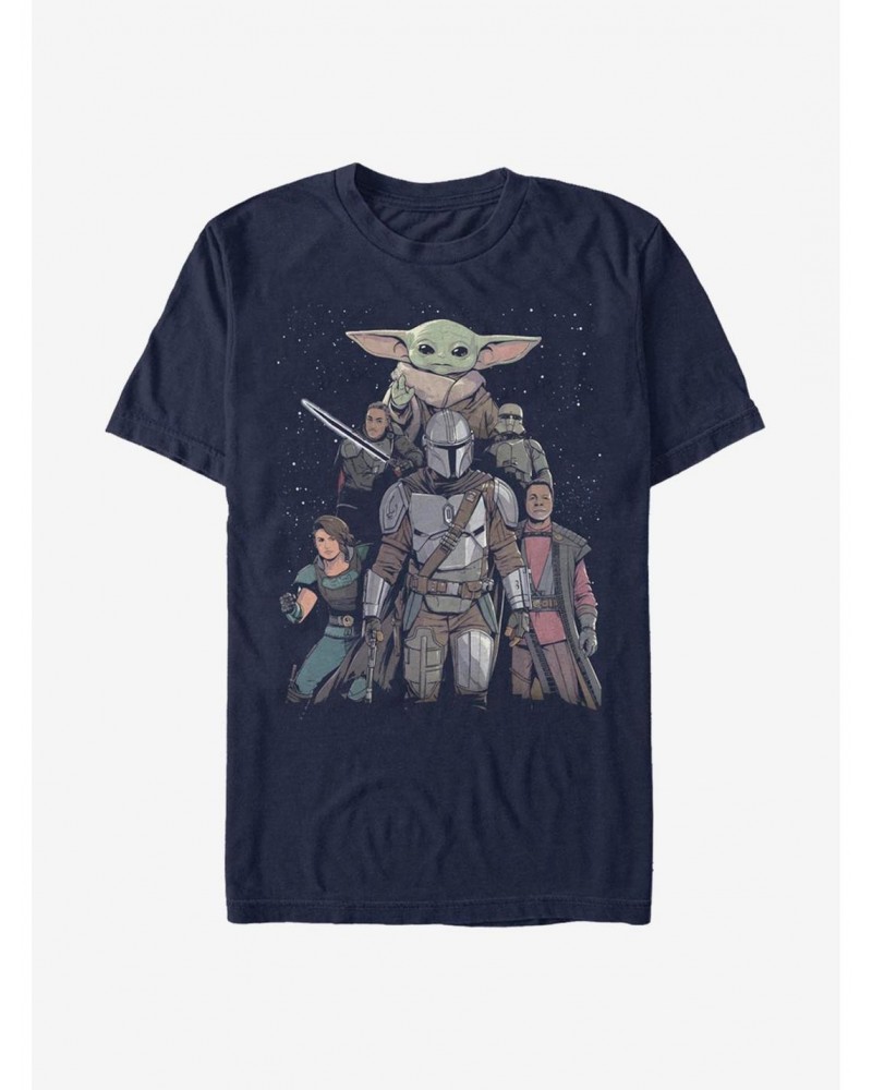 Star Wars The Mandalorian Poster T-Shirt $5.75 T-Shirts