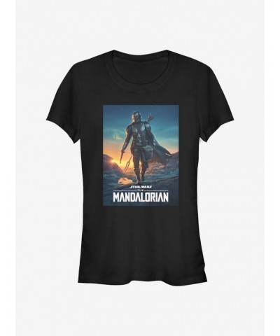 Star Wars The Mandalorian Poster Girls T-Shirt $7.12 T-Shirts