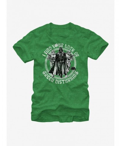 Star Wars I Find Your Lack of Green Disturbing T-Shirt $5.28 T-Shirts