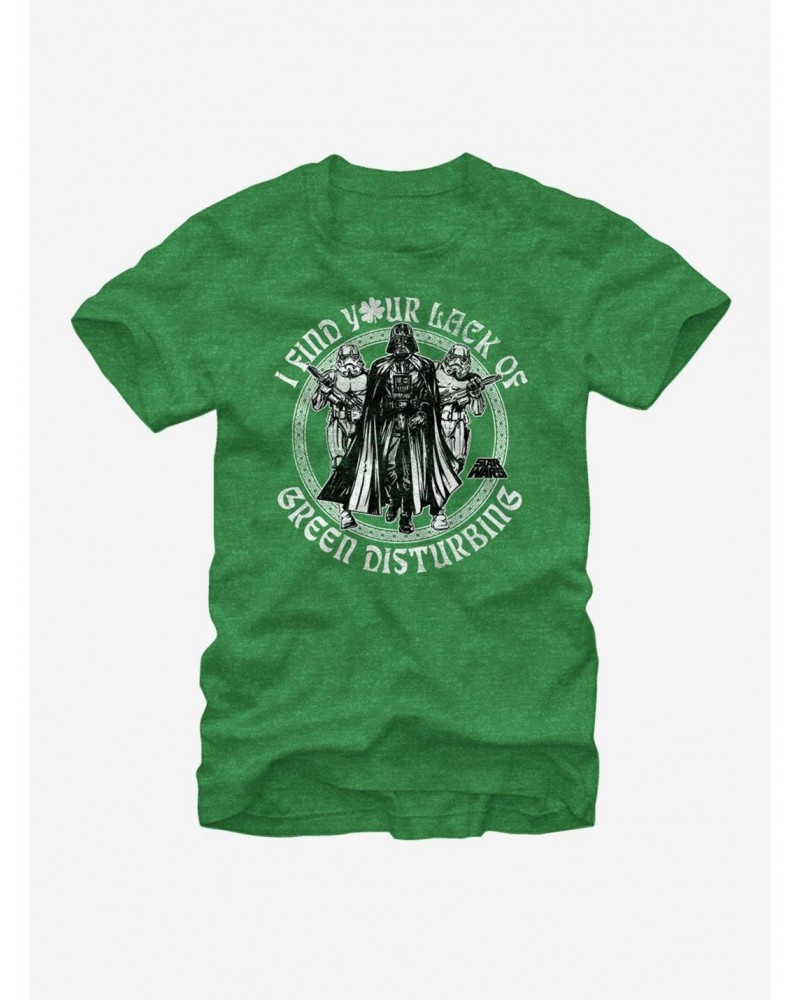 Star Wars I Find Your Lack of Green Disturbing T-Shirt $5.28 T-Shirts