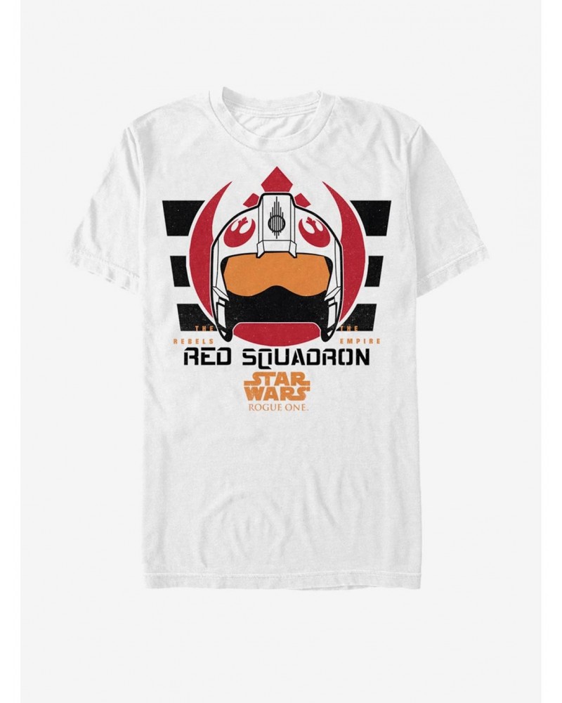 Star Wars Rebel Red Squadron Helmet T-Shirt $7.45 T-Shirts