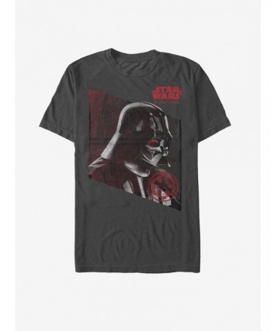 Star Wars Darth Vader Death Star Border T-Shirt $7.77 T-Shirts