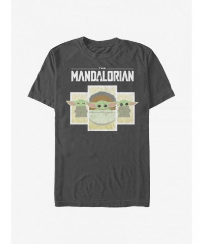 Star Wars The Mandalorian The Child Boxes T-Shirt $5.28 T-Shirts