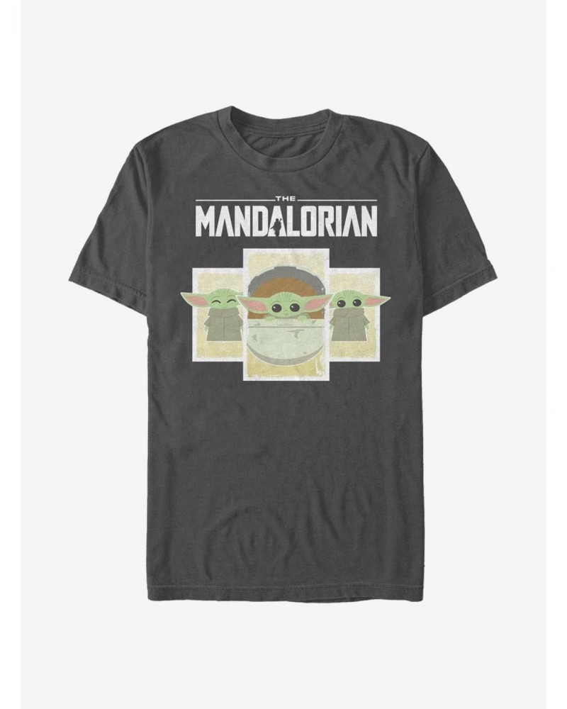 Star Wars The Mandalorian The Child Boxes T-Shirt $5.28 T-Shirts