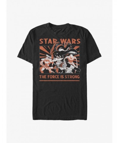 Star Wars: Visions The Force Is Strong In Lop T-Shirt $6.37 T-Shirts