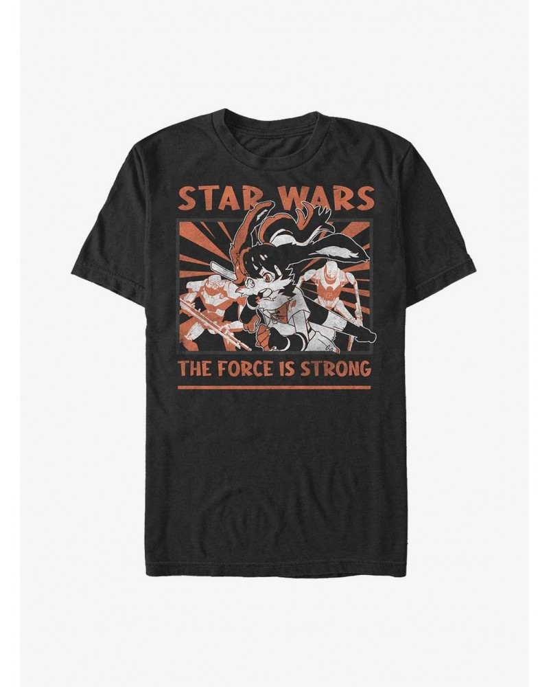 Star Wars: Visions The Force Is Strong In Lop T-Shirt $6.37 T-Shirts