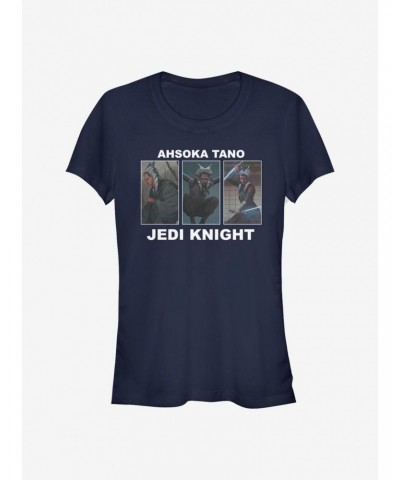 Star Wars The Mandalorian Ahsoka Tano Jedi Knight Girls T-Shirt $7.93 T-Shirts