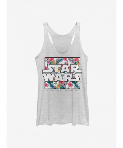 Star Wars Floral Box Girls Tank $9.53 Merchandises