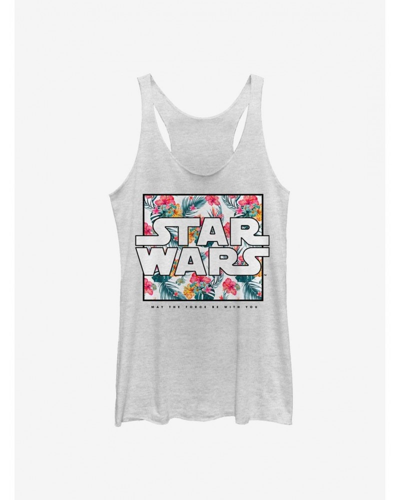 Star Wars Floral Box Girls Tank $9.53 Merchandises