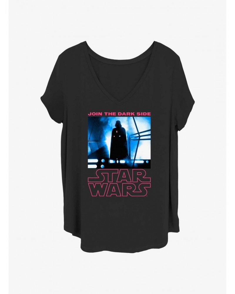 Star Wars Darth Vader Join Me Girls T-Shirt Plus Size $8.32 T-Shirts