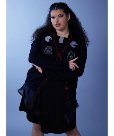 Her Universe Star Wars Icons Girls Cardigan Plus Size $19.76 Cardigans