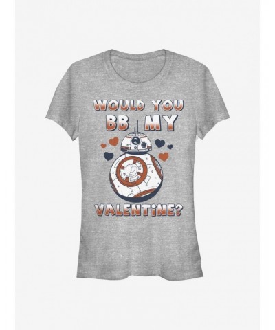 Star Wars: The Force Awakens BB-8 My Valentine Girls T-Shirt $5.99 T-Shirts