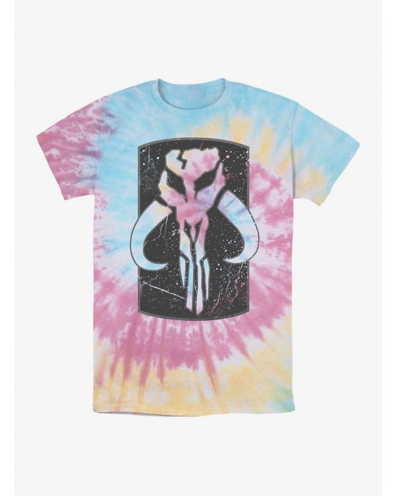 Star Wars Mandalorian Logo Tie Dye T-Shirt $5.39 T-Shirts