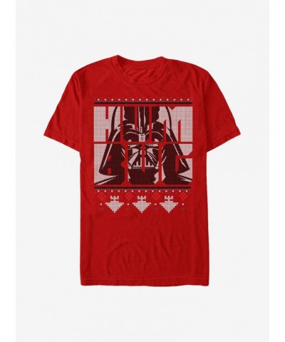 Star Wars Humbug Vader Christmas Pattern T-Shirt $6.99 T-Shirts