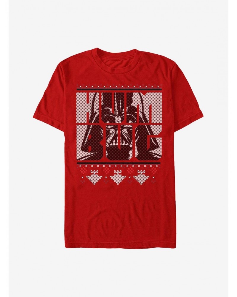 Star Wars Humbug Vader Christmas Pattern T-Shirt $6.99 T-Shirts