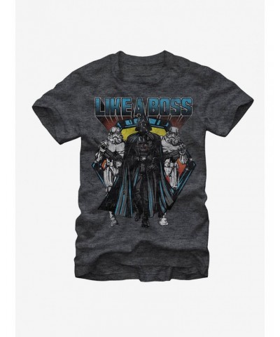 Star Wars Vader Like a Boss T-Shirt $7.77 T-Shirts