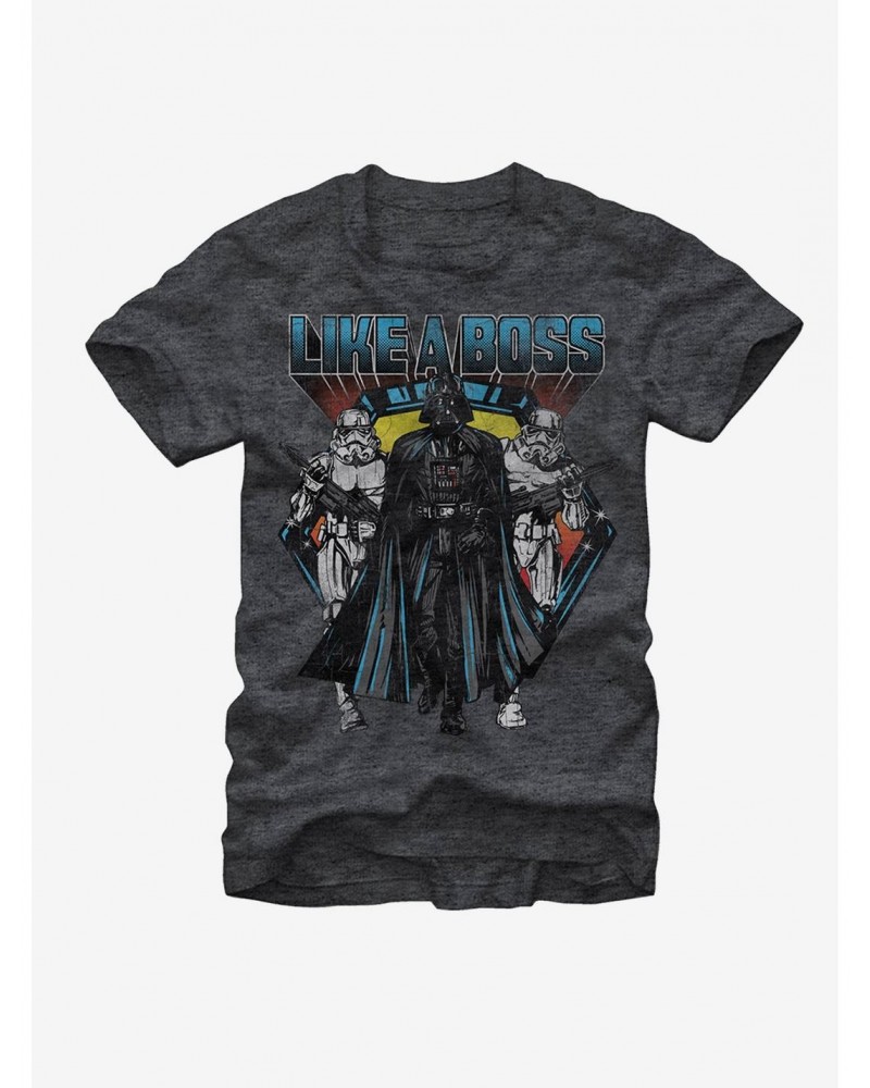 Star Wars Vader Like a Boss T-Shirt $7.77 T-Shirts