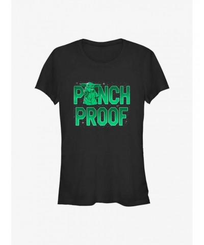 Star Wars The Mandalorian The Child Pinch Proof Girls T-Shirt $6.15 T-Shirts