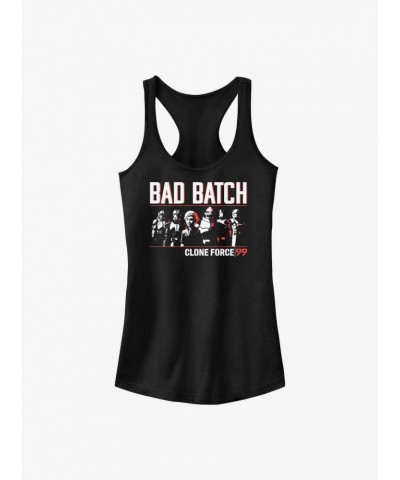 Star Wars: The Bad Batch Lineup Girls Tank $8.17 Tanks