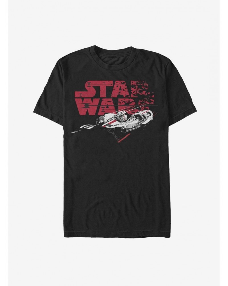 Star Wars Crait Speeder T-Shirt $4.66 T-Shirts