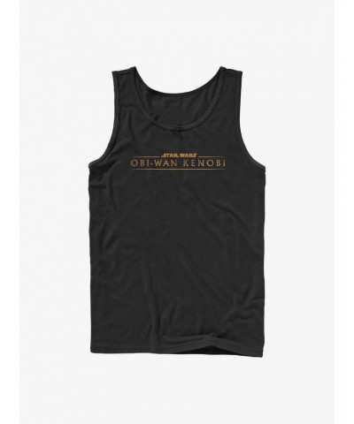 Star Wars Obi-Wan Gold Logo Tank $7.57 Tanks