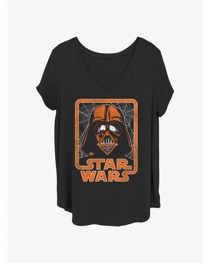 Star Wars Web of Deceit Girls T-Shirt Plus Size $11.56 T-Shirts