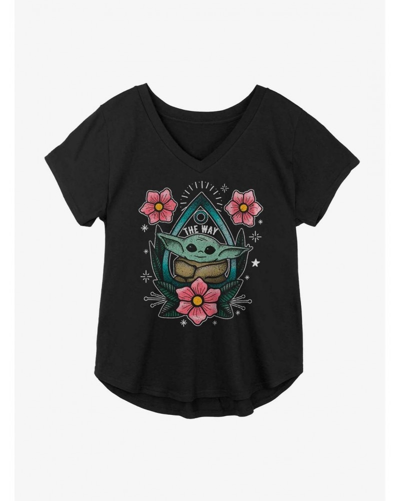 Star Wars The Mandalorian The Child Planchette Girls Plus Size T-Shirt $7.17 T-Shirts