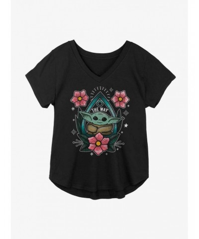 Star Wars The Mandalorian The Child Planchette Girls Plus Size T-Shirt $7.17 T-Shirts