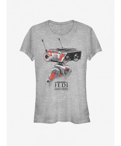 Star Wars Jedi: Fallen Order Robot Guy Girls T-Shirt $5.82 T-Shirts