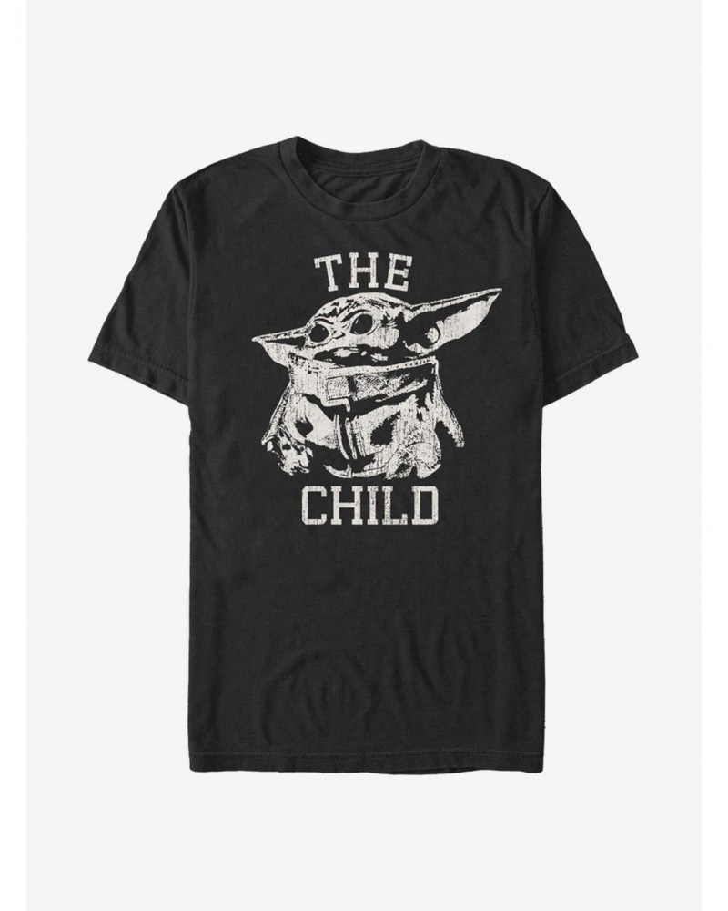 Star Wars The Mandalorian The Child Varsity T-Shirt $6.06 T-Shirts